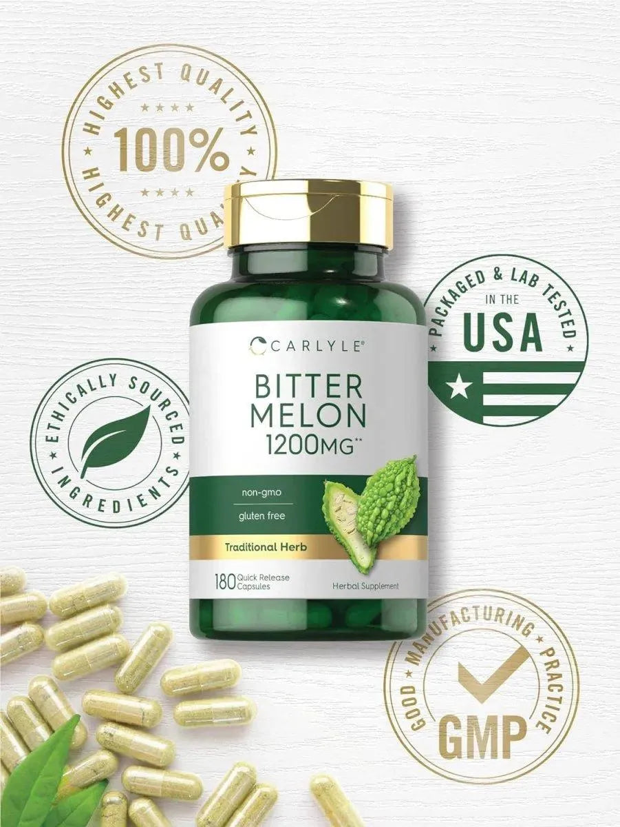 CARLYLE - Carlyle Bitter Melon 1200Mg. 180 Capsulas - The Red Vitamin MX - Suplementos Alimenticios - {{ shop.shopifyCountryName }}