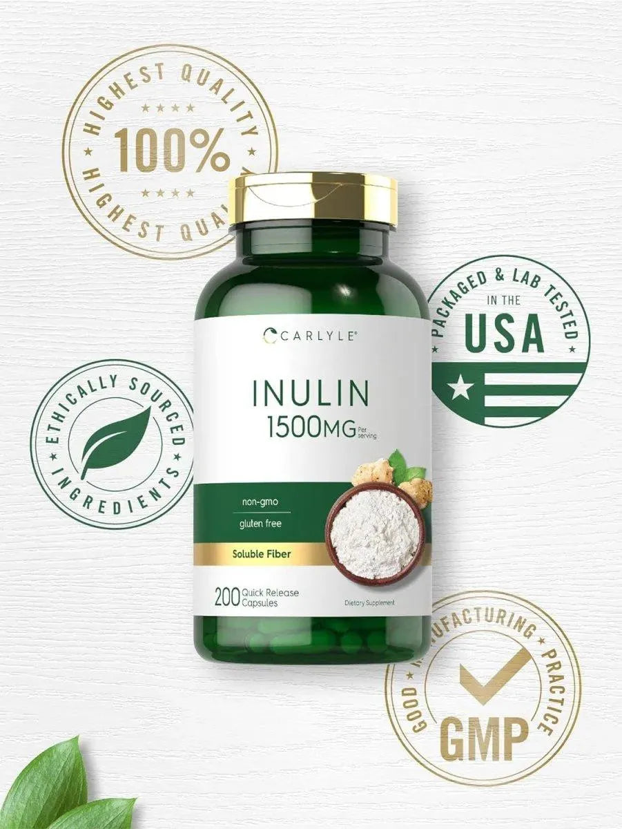 CARLYLE - Carlyle Inulin Powder 1500Mg. 200 Capsulas - The Red Vitamin MX - Suplementos Alimenticios - {{ shop.shopifyCountryName }}
