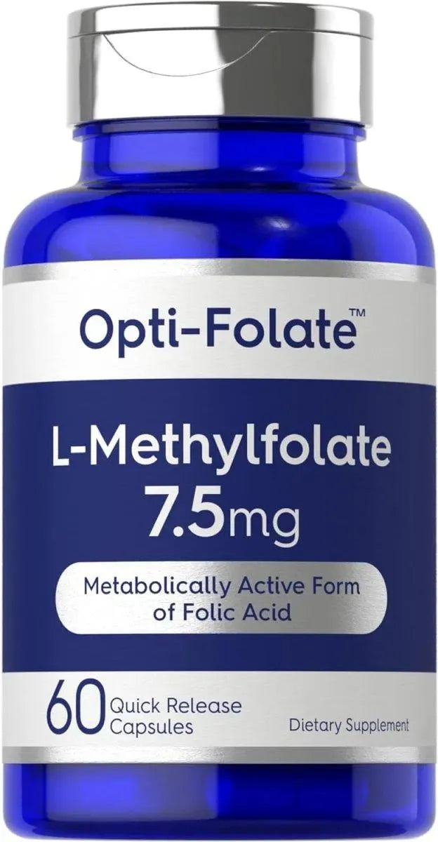 CARLYLE - Carlyle L Methylfolate 7.5Mg. 60 Capsulas - The Red Vitamin MX - Suplementos Alimenticios - {{ shop.shopifyCountryName }}