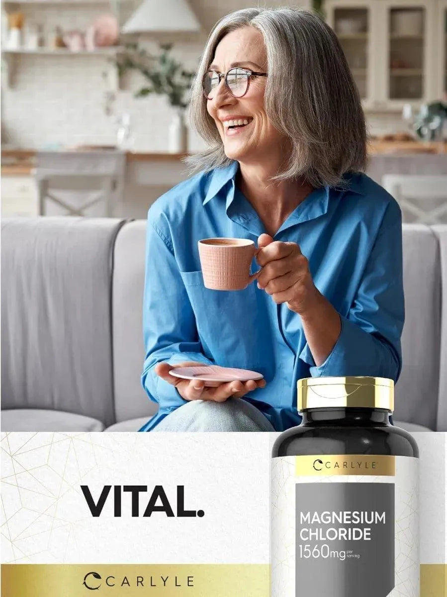 CARLYLE - Carlyle Magnesium Chloride 1560Mg. 200 Tabletas - The Red Vitamin MX - Suplementos Alimenticios - {{ shop.shopifyCountryName }}