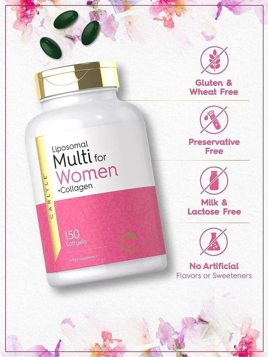 CARLYLE - Carlyle Multivitamin for Women 150 Capsulas Blandas - The Red Vitamin MX - Suplementos Alimenticios - {{ shop.shopifyCountryName }}