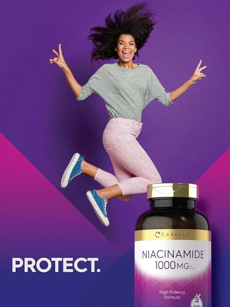 CARLYLE - Carlyle Niacinamide 1000Mg. 400 Capsulas - The Red Vitamin MX - Suplementos Alimenticios - {{ shop.shopifyCountryName }}