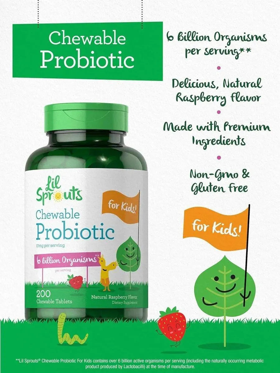CARLYLE - Carlyle Probiotics for Kids 200 Tabletas Masticables - The Red Vitamin MX - Suplementos Alimenticios - {{ shop.shopifyCountryName }}