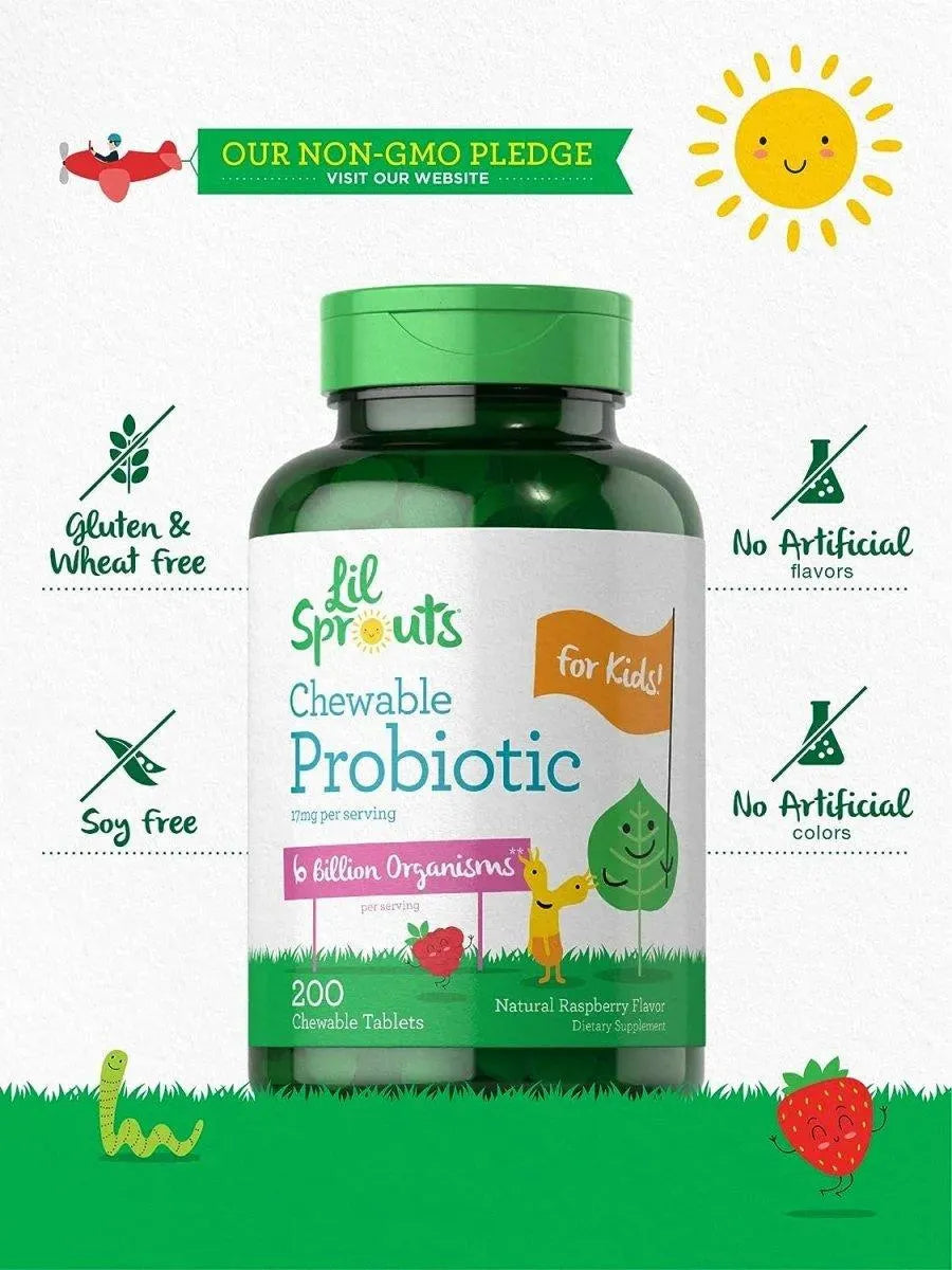 CARLYLE - Carlyle Probiotics for Kids 200 Tabletas Masticables - The Red Vitamin MX - Suplementos Alimenticios - {{ shop.shopifyCountryName }}