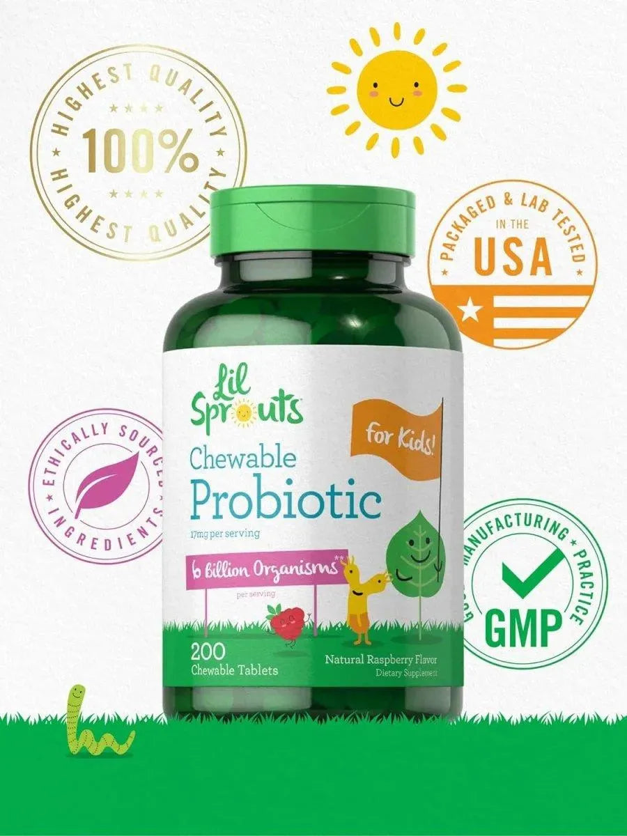 CARLYLE - Carlyle Probiotics for Kids 200 Tabletas Masticables - The Red Vitamin MX - Suplementos Alimenticios - {{ shop.shopifyCountryName }}