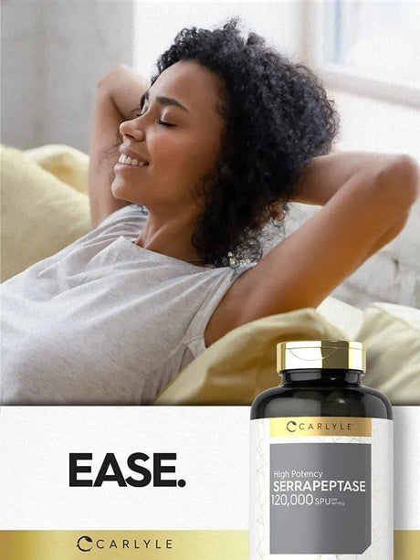 CARLYLE - Carlyle Serrapeptase 120,000 SPU 120 Capsulas - The Red Vitamin MX - Suplementos Alimenticios - {{ shop.shopifyCountryName }}