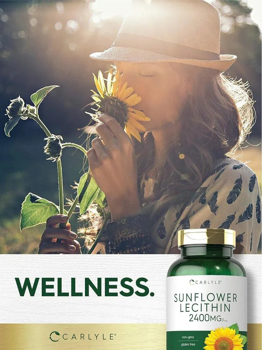 CARLYLE - Carlyle Sunflower Lecithin 2400Mg. 200 Capsulas Blandas - The Red Vitamin MX - Suplementos Alimenticios - {{ shop.shopifyCountryName }}