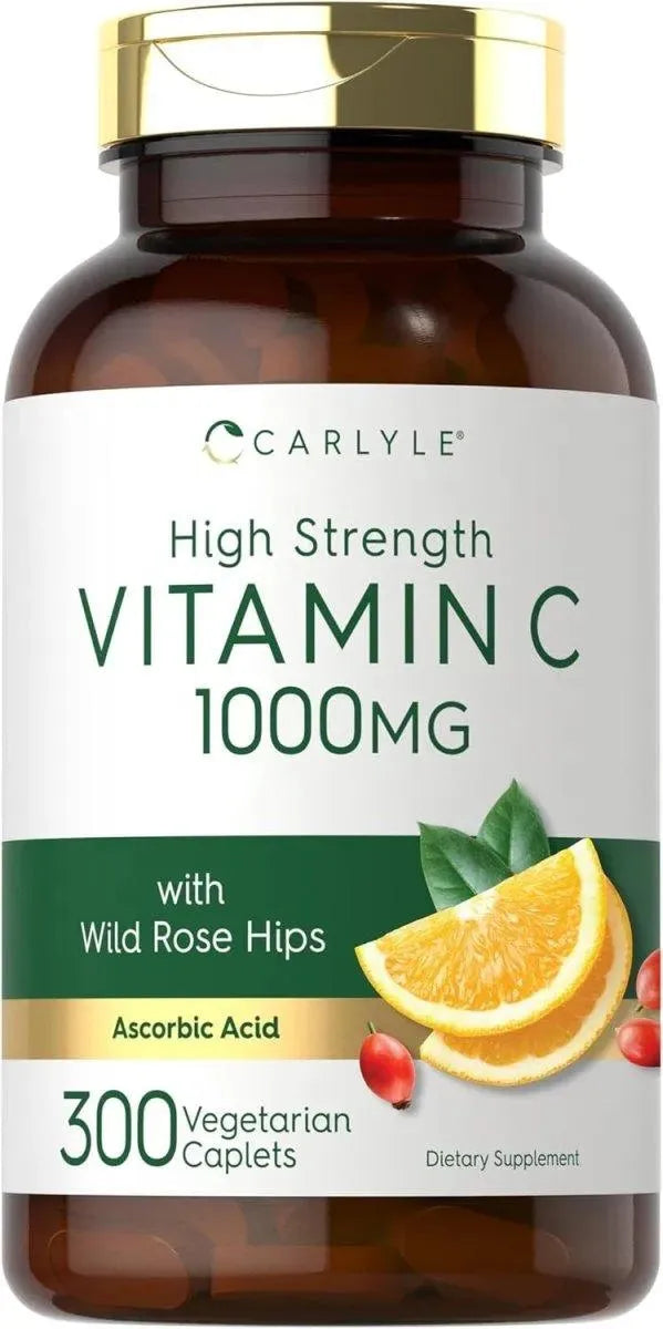CARLYLE - Carlyle Vitamin C 1000Mg. 300 Tabletas - The Red Vitamin MX - Suplementos Alimenticios - {{ shop.shopifyCountryName }}