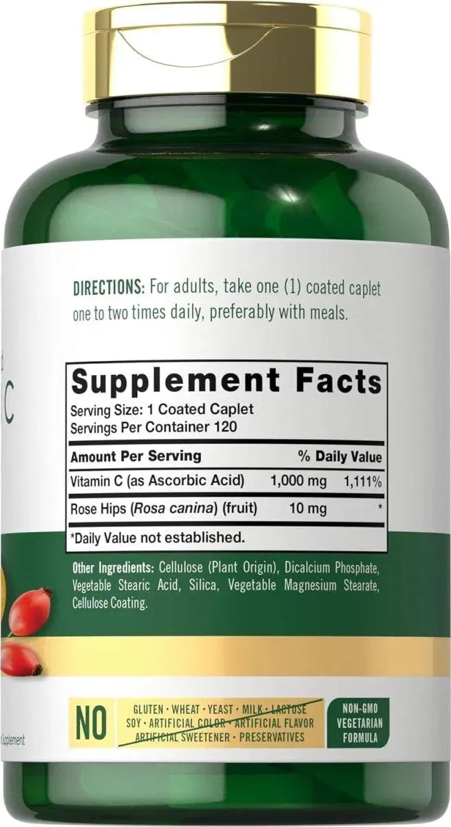 CARLYLE - Carlyle Vitamin C 1000Mg. Timed Release 120 Tabletas - The Red Vitamin MX - Suplementos Alimenticios - {{ shop.shopifyCountryName }}