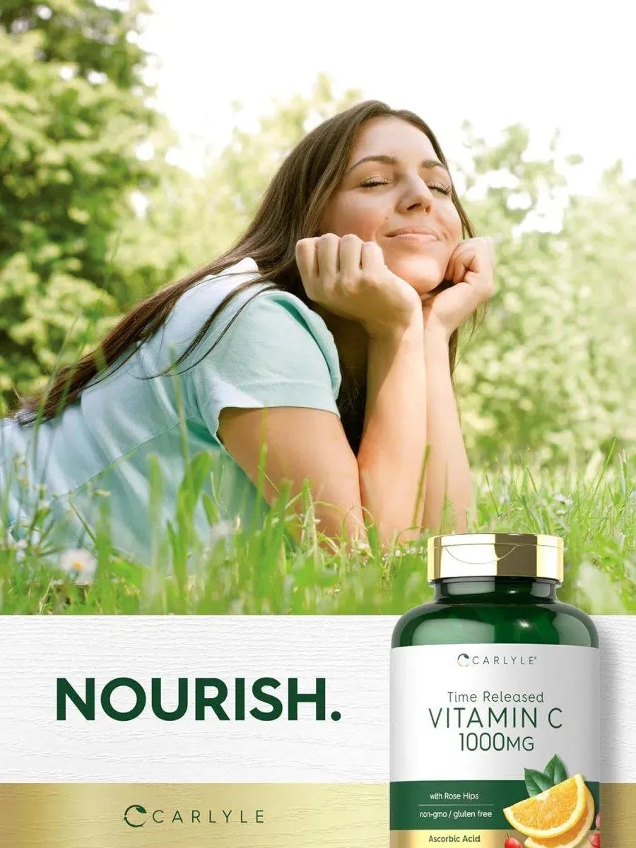 CARLYLE - Carlyle Vitamin C 1000Mg. Timed Release 120 Tabletas - The Red Vitamin MX - Suplementos Alimenticios - {{ shop.shopifyCountryName }}