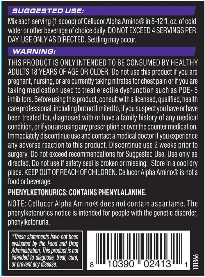CELLUCOR - Cellucor Alpha Amino EAA & BCAA Powder Watermelon 30 Servicios 384Gr. - The Red Vitamin MX - Suplementos Alimenticios - {{ shop.shopifyCountryName }}
