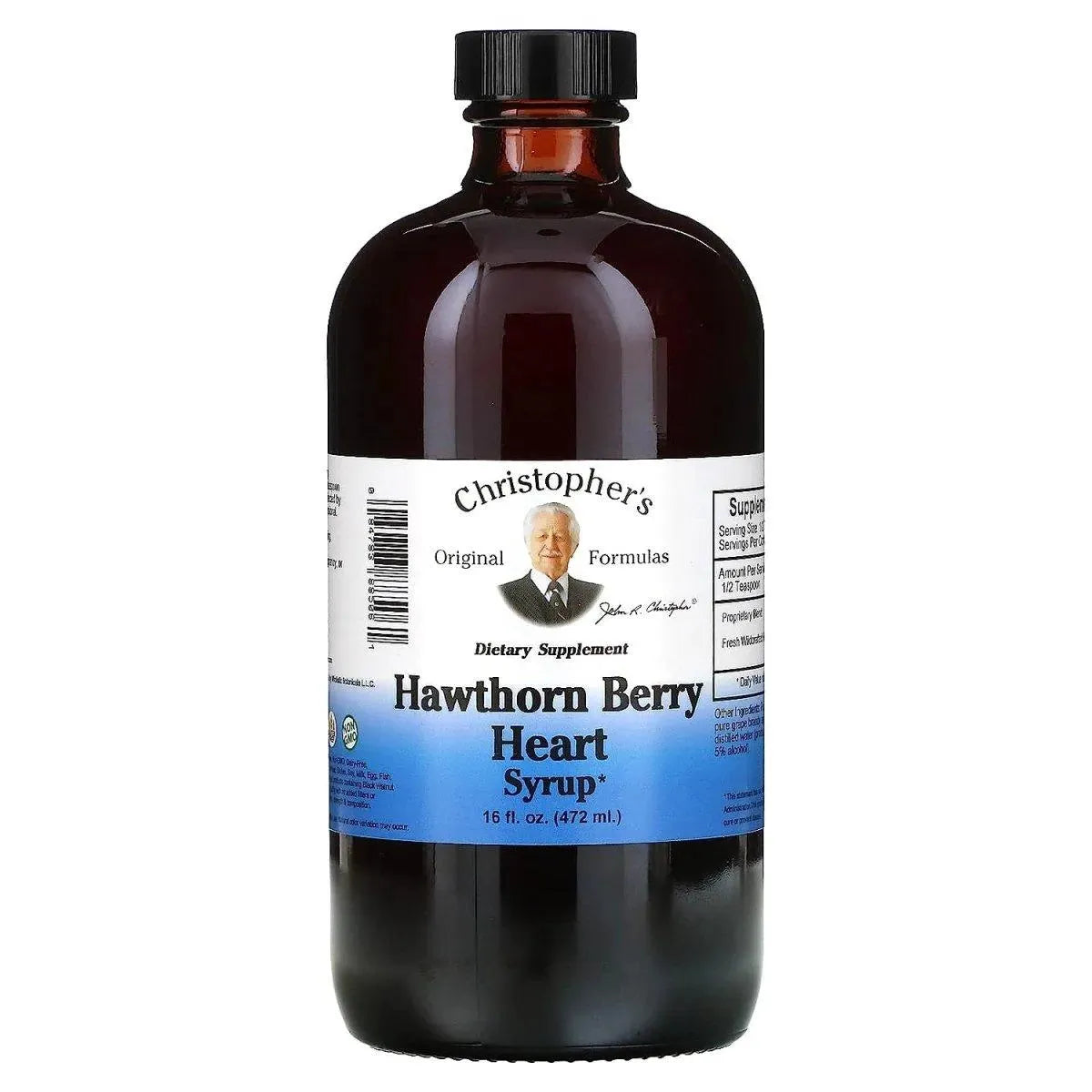 CHRISTOPHER´S - Christopher's Original Formulas Nourish Hawthorn Berry Heart Syrup 16 Oz. - The Red Vitamin MX - Suplementos Alimenticios - {{ shop.shopifyCountryName }}