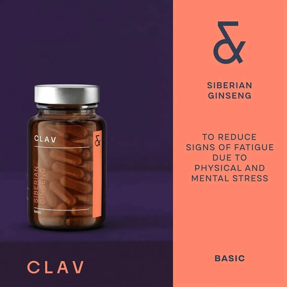 CLAV - CLAV Siberian Ginseng 900Mg. Eleuthero Root Powder 60 Capsulas - The Red Vitamin MX - Suplementos Alimenticios - {{ shop.shopifyCountryName }}