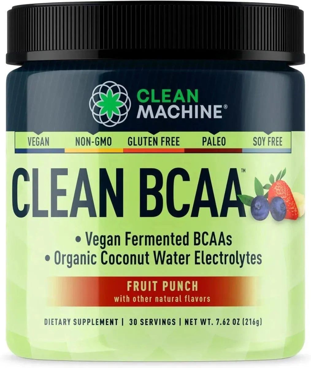 CLEAN MACHINE - Clean Machine Clean BCAA 2:1:1 Fruit Punch 30 Servicios 216Gr. - The Red Vitamin MX - Suplementos Alimenticios - {{ shop.shopifyCountryName }}