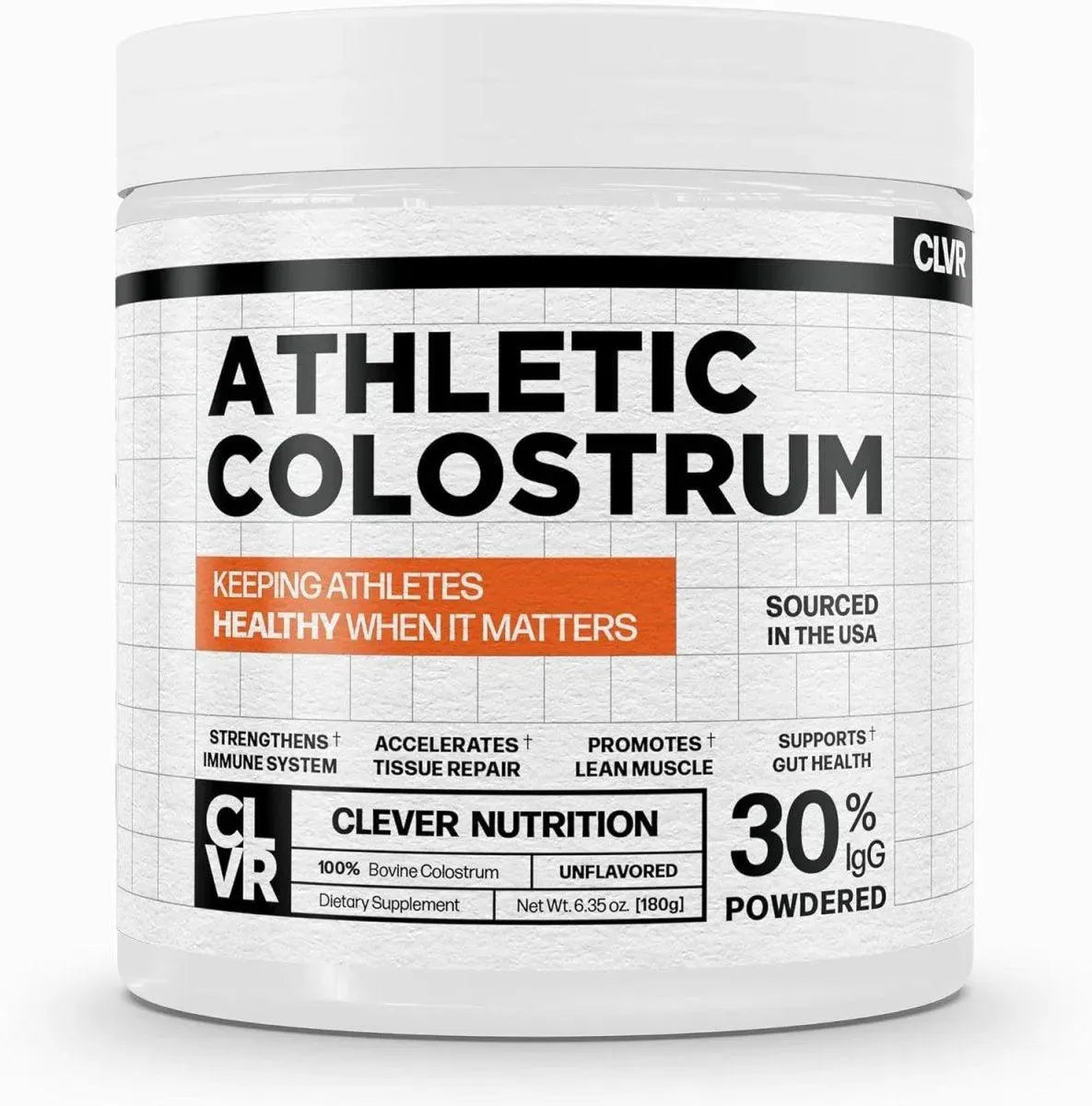 CLEVER NUTRITION - Clever Nutrition Colostrum Supplement Powder 60 Servicios 180Gr. - The Red Vitamin MX - Suplementos Alimenticios - {{ shop.shopifyCountryName }}