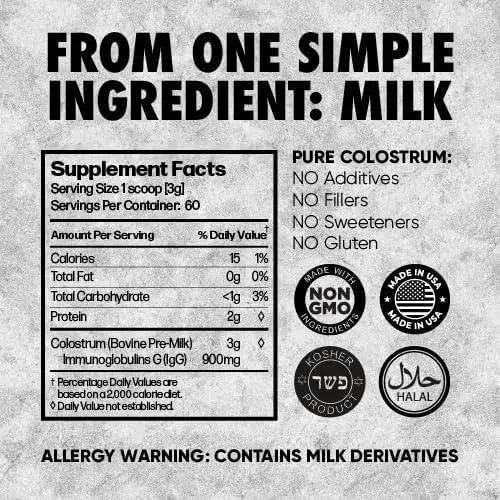 CLEVER NUTRITION - Clever Nutrition Colostrum Supplement Powder 60 Servicios 180Gr. - The Red Vitamin MX - Suplementos Alimenticios - {{ shop.shopifyCountryName }}