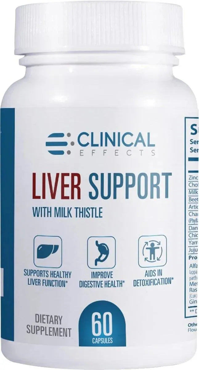 CLINICAL EFFECTS - Clinical Effects: Liver Support 60 Capsulas - The Red Vitamin MX - Suplementos Alimenticios - {{ shop.shopifyCountryName }}