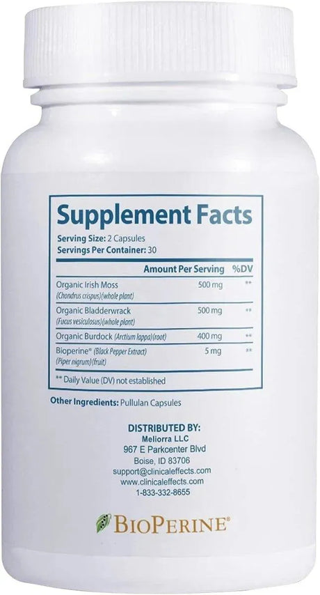 CLINICAL EFFECTS - Clinical Effects Sea Moss 60 Capsulas - The Red Vitamin MX - Suplementos Alimenticios - {{ shop.shopifyCountryName }}