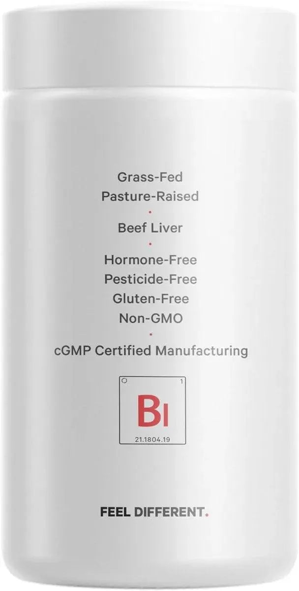 CODEAGE - Codeage Grass Fed Beef Liver 180 Capsulas - The Red Vitamin MX - Suplementos Alimenticios - {{ shop.shopifyCountryName }}