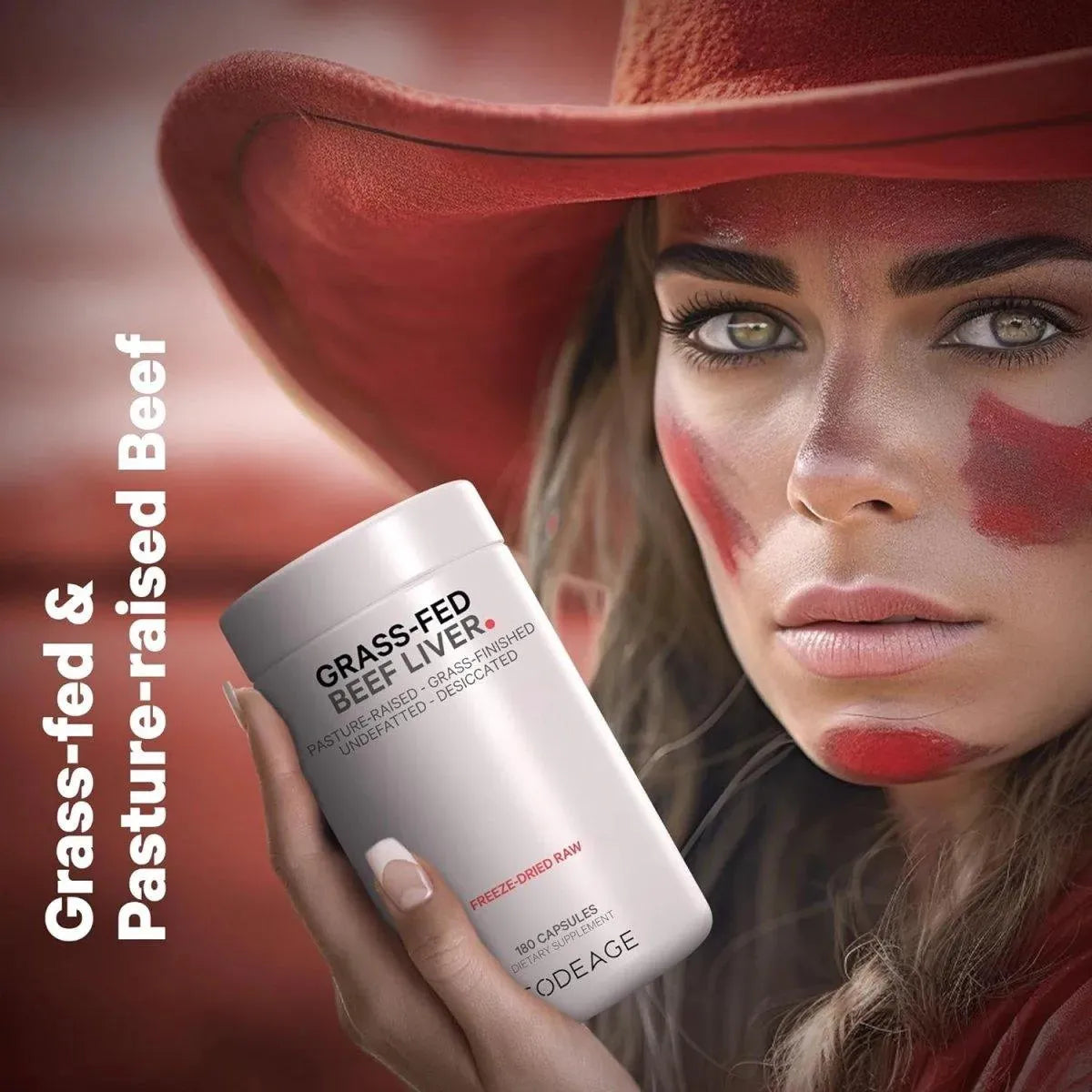 CODEAGE - Codeage Grass Fed Beef Liver 180 Capsulas - The Red Vitamin MX - Suplementos Alimenticios - {{ shop.shopifyCountryName }}