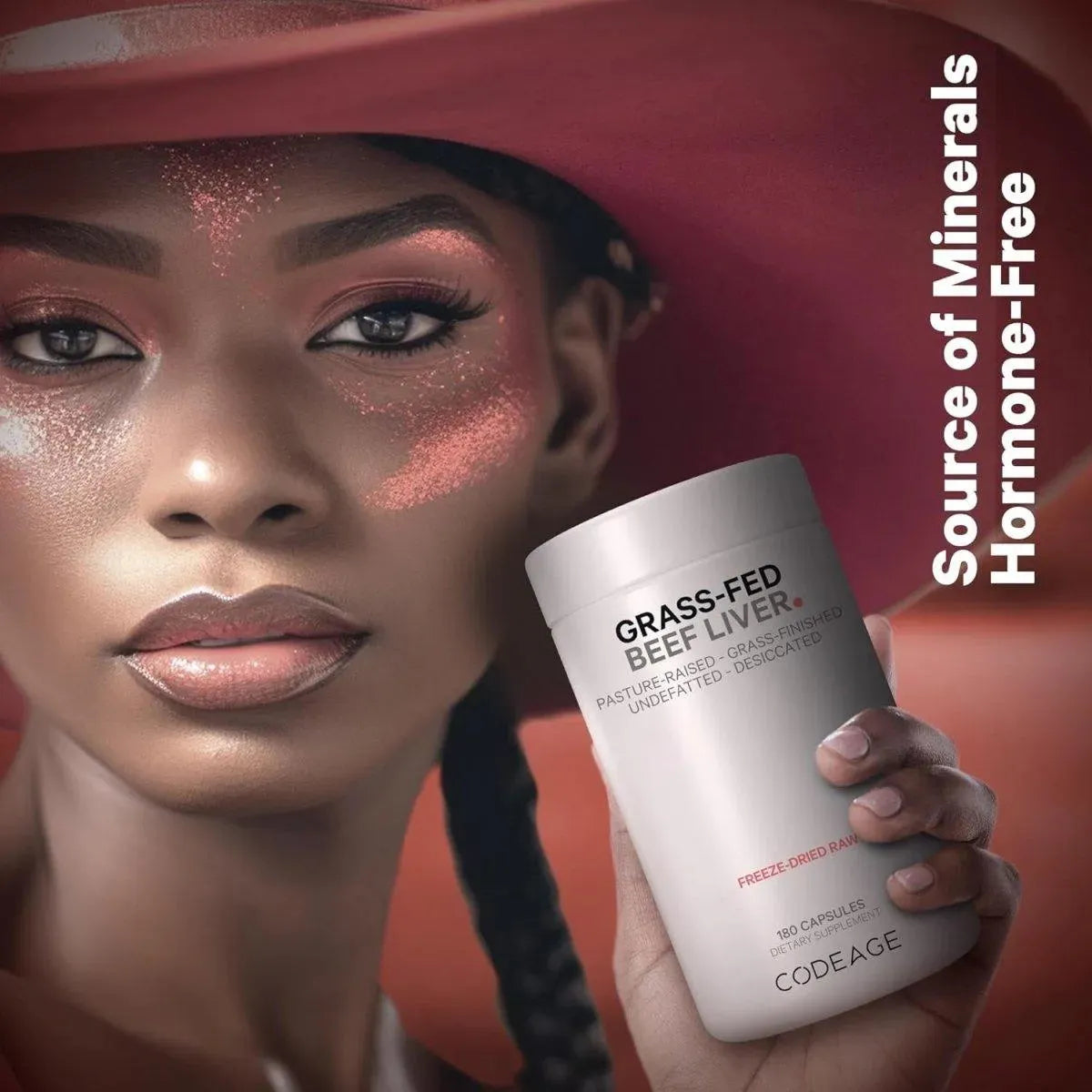 CODEAGE - Codeage Grass Fed Beef Liver 180 Capsulas - The Red Vitamin MX - Suplementos Alimenticios - {{ shop.shopifyCountryName }}