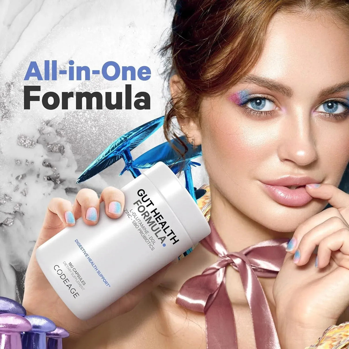 CODEAGE - Codeage Gut Health 180 Capsulas - The Red Vitamin MX - Suplementos Alimenticios - {{ shop.shopifyCountryName }}