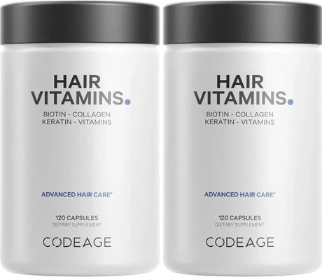 CODEAGE - Codeage Hair Vitamins 120 Capsulas 2 Pack - The Red Vitamin MX - Suplementos Alimenticios - {{ shop.shopifyCountryName }}