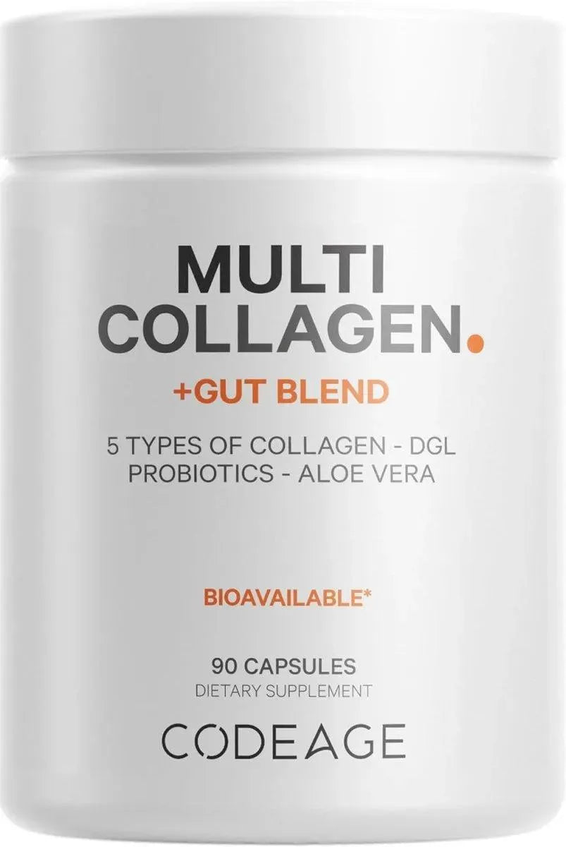 CODEAGE - Codeage Multi Collagen + Gut Blend 90 Capsulas - The Red Vitamin MX - Suplementos Alimenticios - {{ shop.shopifyCountryName }}