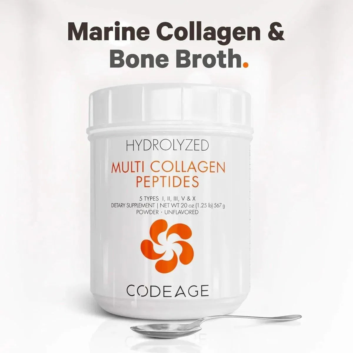 CODEAGE - Codeage Multi Collagen Protein Powder Peptides 567Gr. - The Red Vitamin MX - Suplementos Alimenticios - {{ shop.shopifyCountryName }}