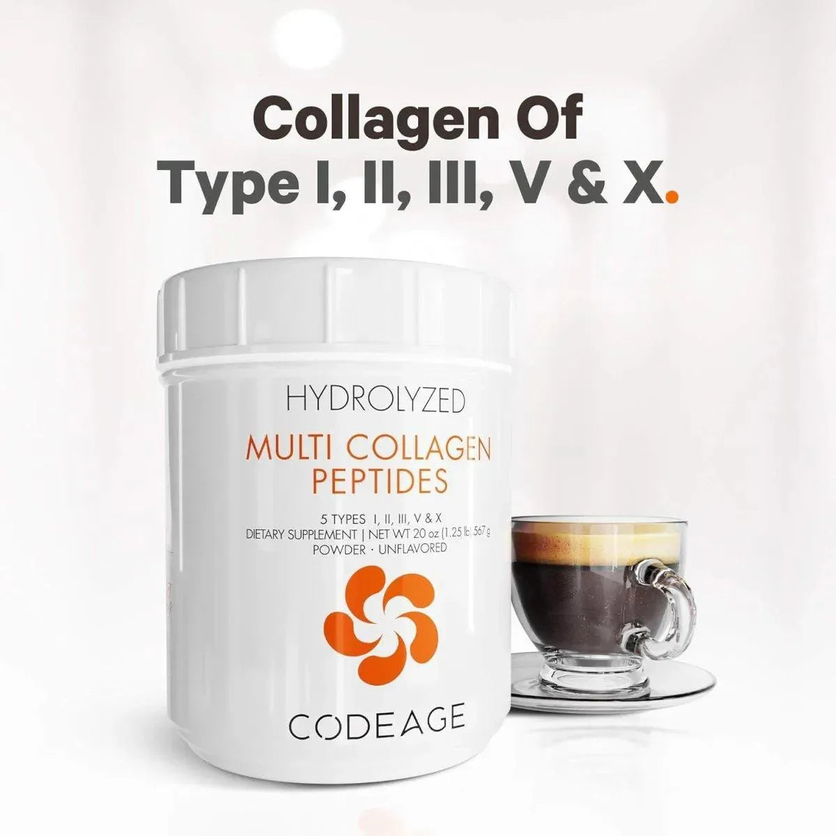 CODEAGE - Codeage Multi Collagen Protein Powder Peptides 567Gr. - The Red Vitamin MX - Suplementos Alimenticios - {{ shop.shopifyCountryName }}