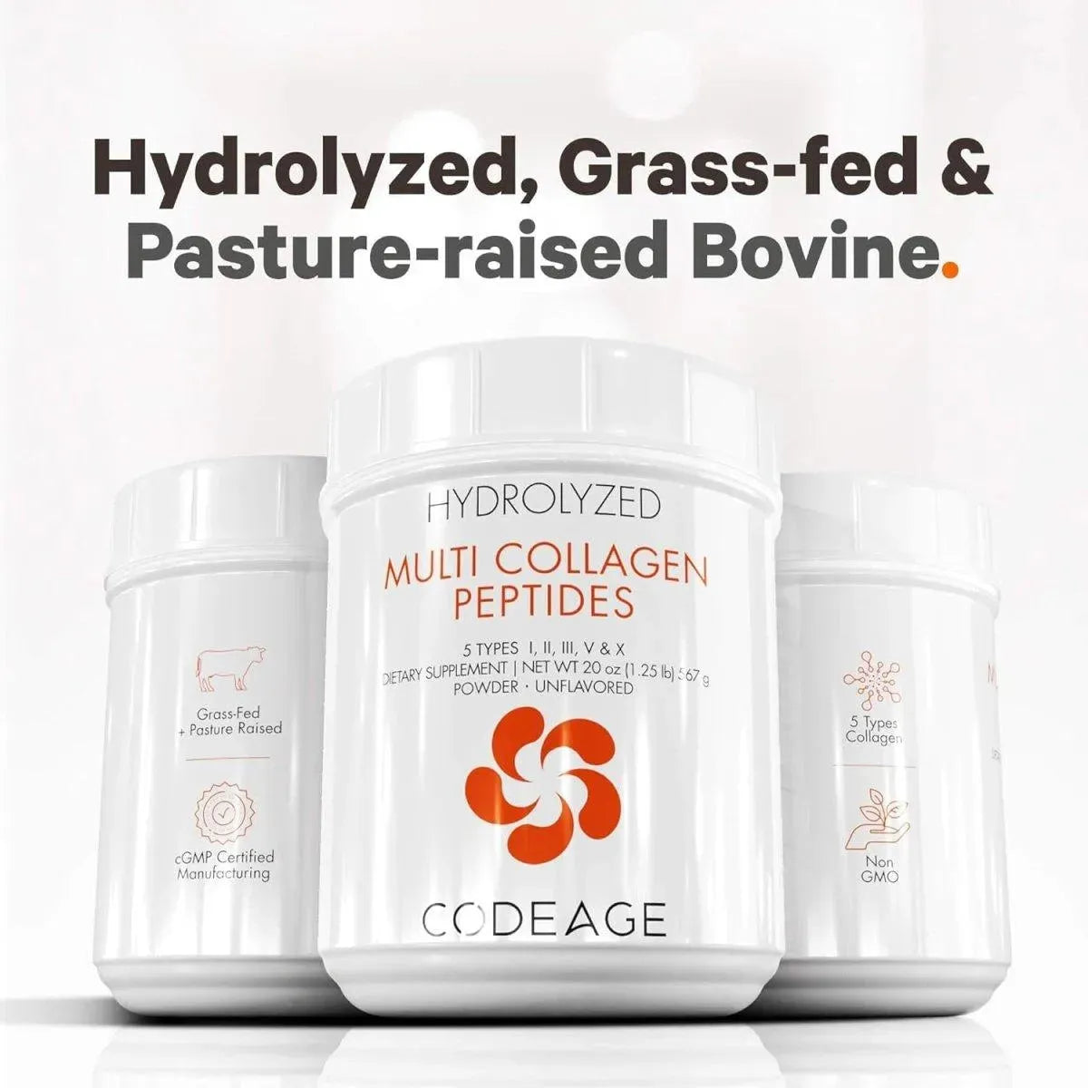 CODEAGE - Codeage Multi Collagen Protein Powder Peptides 567Gr. - The Red Vitamin MX - Suplementos Alimenticios - {{ shop.shopifyCountryName }}