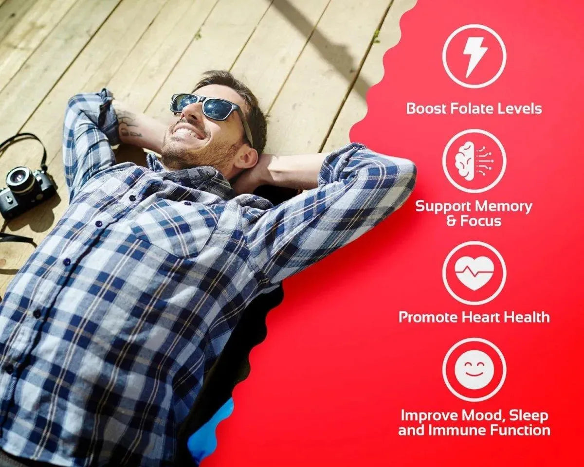 COGNITUNE - CogniTune Methylfolate Gummies 60 Gomitas - The Red Vitamin MX - Suplementos Alimenticios - {{ shop.shopifyCountryName }}