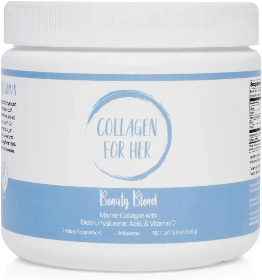 COLLAGEN FOR HER - Collagen For Her Marine Collagen Beauty Blend 165Gr. - The Red Vitamin MX - Suplementos Alimenticios - {{ shop.shopifyCountryName }}