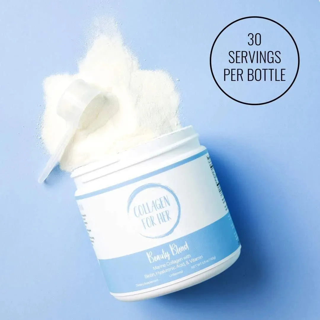 COLLAGEN FOR HER - Collagen For Her Marine Collagen Beauty Blend 165Gr. - The Red Vitamin MX - Suplementos Alimenticios - {{ shop.shopifyCountryName }}