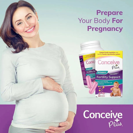 CONCEIVE PLUS - CONCEIVE PLUS Womens Fertility Support 60 Capsulas - The Red Vitamin MX - Suplementos Alimenticios - {{ shop.shopifyCountryName }}