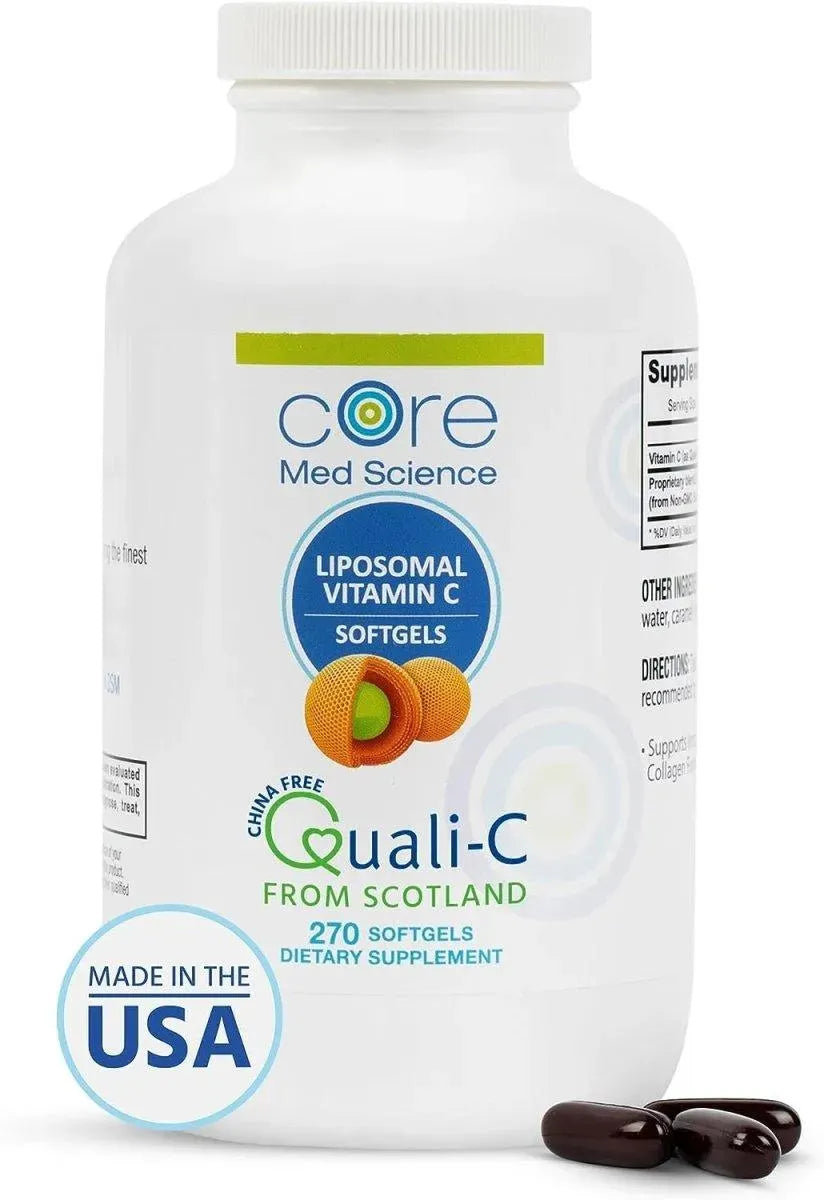 CORE MED SCIENCE - Core Med Science Liposomal Vitamin C 1000Mg. 270 Capsulas Blandas - The Red Vitamin MX - Suplementos Alimenticios - {{ shop.shopifyCountryName }}