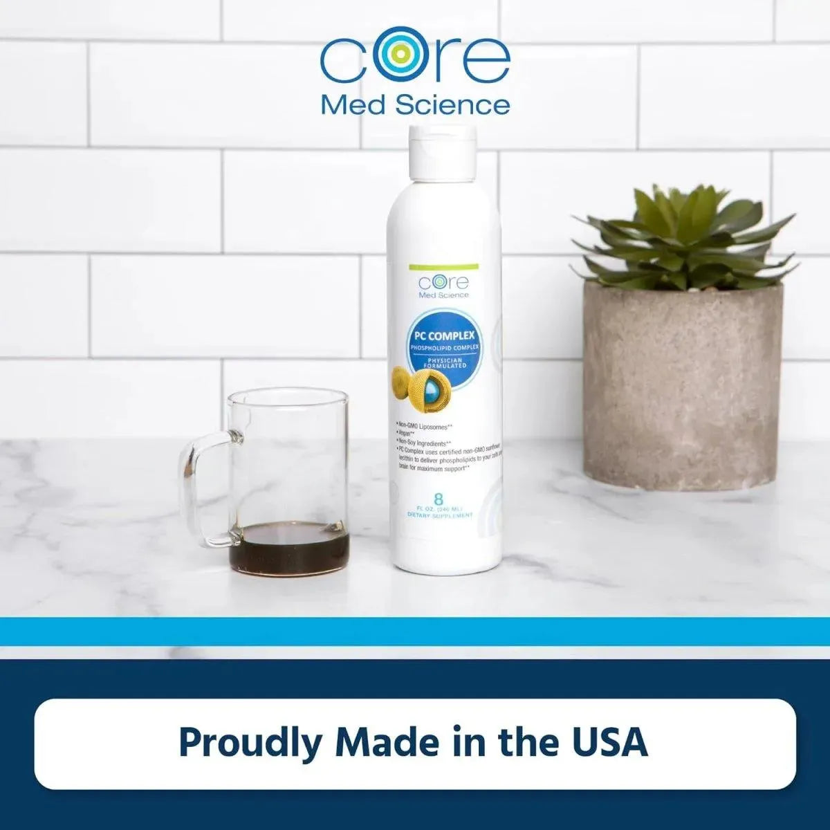 CORE MED SCIENCE - Core Med Science Phosphatidylcholine 240Ml. - The Red Vitamin MX - Suplementos Alimenticios - {{ shop.shopifyCountryName }}