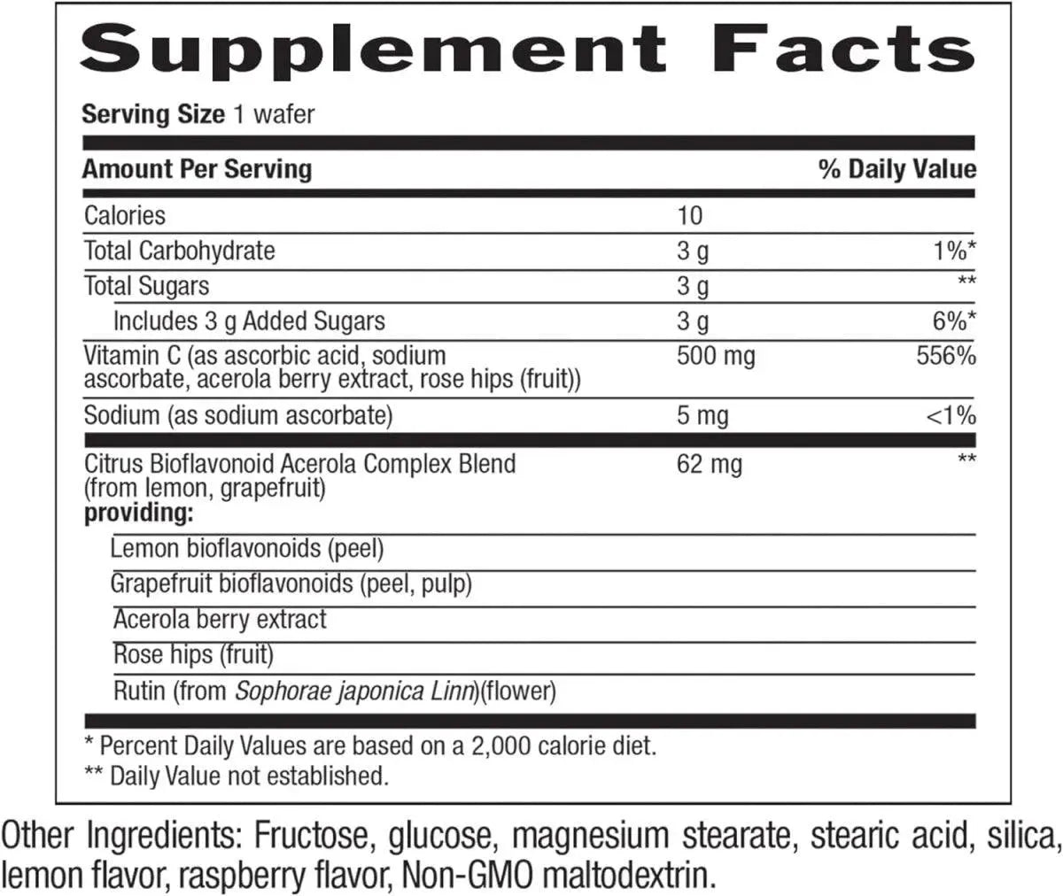 COUNTRY LIFE - Country Life Acerola Vitamin C Complex 500Mg. 90 Tabletas Masticables - The Red Vitamin MX - Suplementos Alimenticios - {{ shop.shopifyCountryName }}