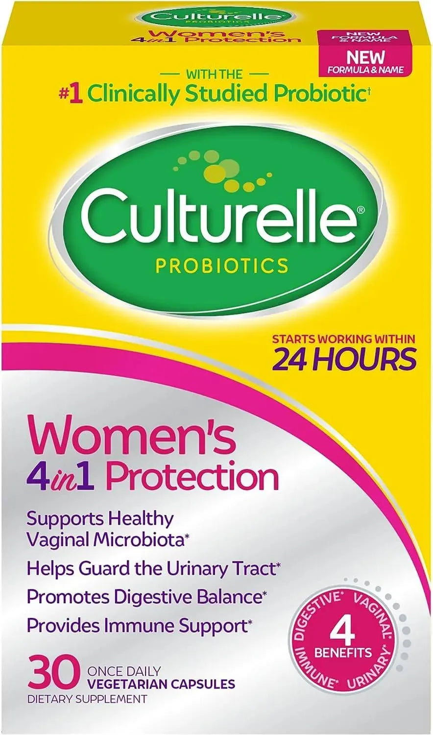 CULTURELLE - Culturelle Women’s 4-in-1 Daily Probiotic 30 Capsulas - The Red Vitamin MX - Suplementos Alimenticios - {{ shop.shopifyCountryName }}
