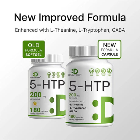 DEAL SUPPLEMENT - Deal Supplement 5-HTP 200Mg. 180 Capsulas - The Red Vitamin MX - Suplementos Alimenticios - {{ shop.shopifyCountryName }}