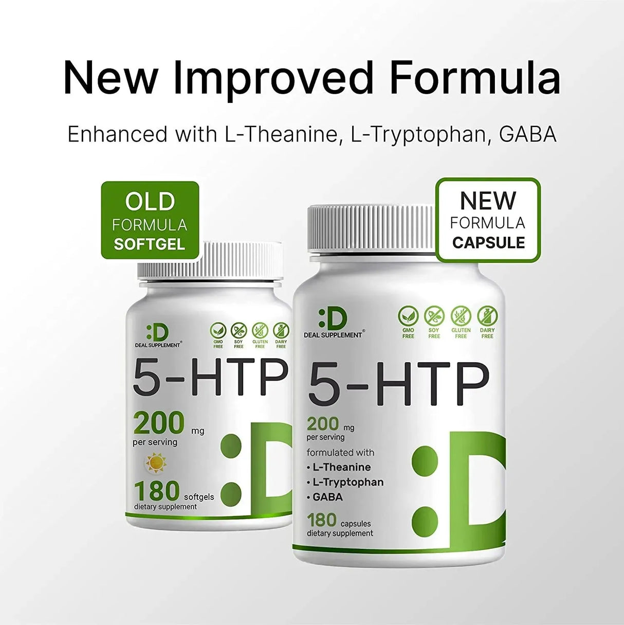 DEAL SUPPLEMENT - Deal Supplement 5-HTP 200Mg. 180 Capsulas - The Red Vitamin MX - Suplementos Alimenticios - {{ shop.shopifyCountryName }}