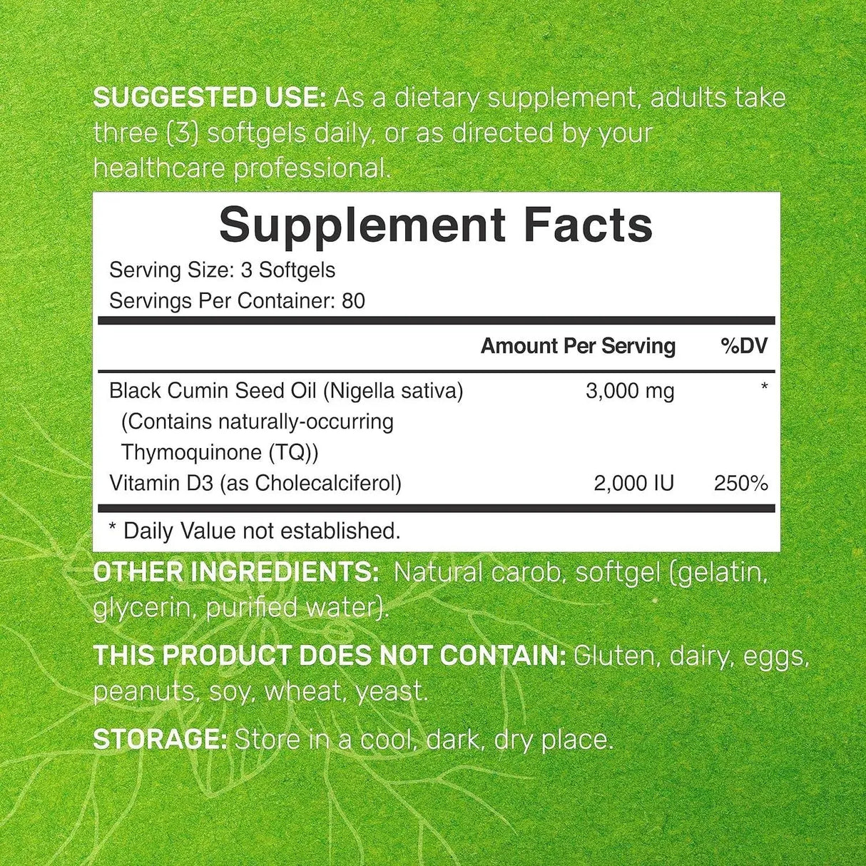 DEAL SUPPLEMENT - DEAL SUPPLEMENT Black Seed Oil with Vitamin D3 240 Capsulas Blandas - The Red Vitamin MX - Suplementos Alimenticios - {{ shop.shopifyCountryName }}