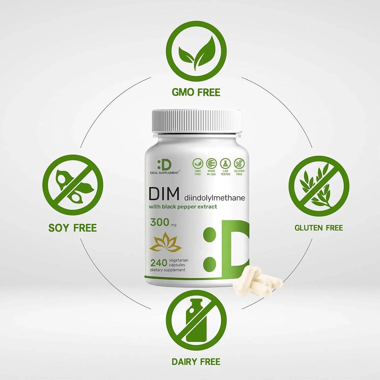 DEAL SUPPLEMENT - Deal Supplement DIM 300Mg. 240 Capsulas - The Red Vitamin MX - Suplementos Alimenticios - {{ shop.shopifyCountryName }}