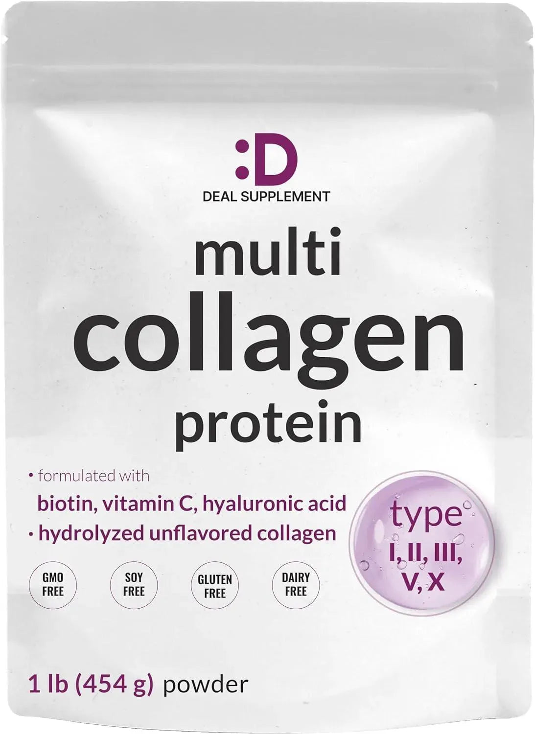 DEAL SUPPLEMENT - Deal Supplement Multi-Collagen Protein Powder 454Gr. - The Red Vitamin MX - Suplementos Alimenticios - {{ shop.shopifyCountryName }}