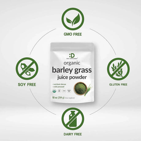 DEAL SUPPLEMENT - Deal Supplement Organic Barley Grass Juice Powder 284Gr. - The Red Vitamin MX - Suplementos Alimenticios - {{ shop.shopifyCountryName }}