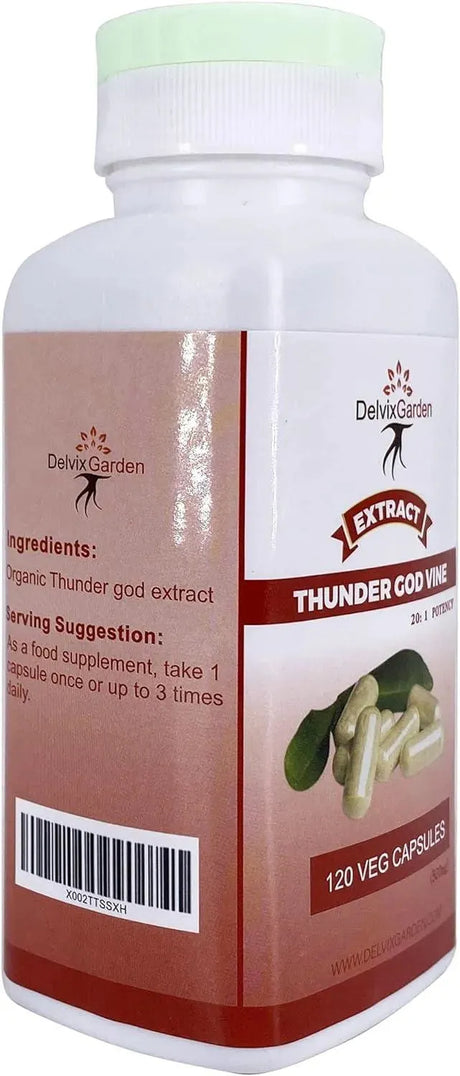 DELVIX GARDEN - Delvix Garden Thunder God Vine Extract 500Mg. 120 Capsulas - The Red Vitamin MX - Suplementos Alimenticios - {{ shop.shopifyCountryName }}