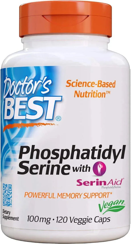 DOCTOR'S BEST - Doctor's Best Best Phosphatidyl Serine 100Mg. 120 Capsulas - The Red Vitamin MX - Suplementos Alimenticios - {{ shop.shopifyCountryName }}