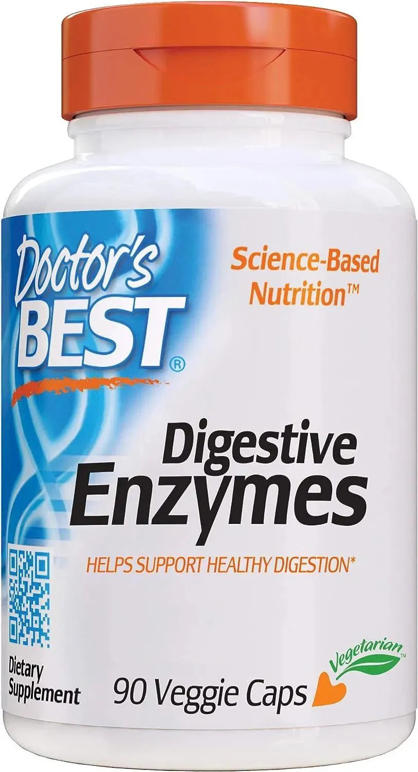 DOCTOR'S BEST - Doctor's Best Digestive Enzymes 90 Capsulas - The Red Vitamin MX - Suplementos Alimenticios - {{ shop.shopifyCountryName }}