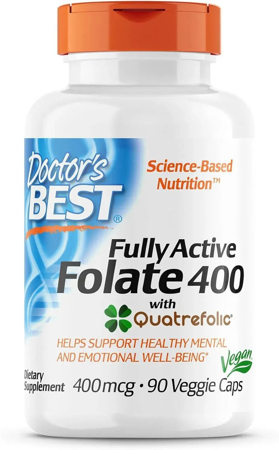 DOCTOR'S BEST - Doctor's Best Fully Active Folate with Quatrefolic 90 Capsulas - The Red Vitamin MX - Suplementos Alimenticios - {{ shop.shopifyCountryName }}