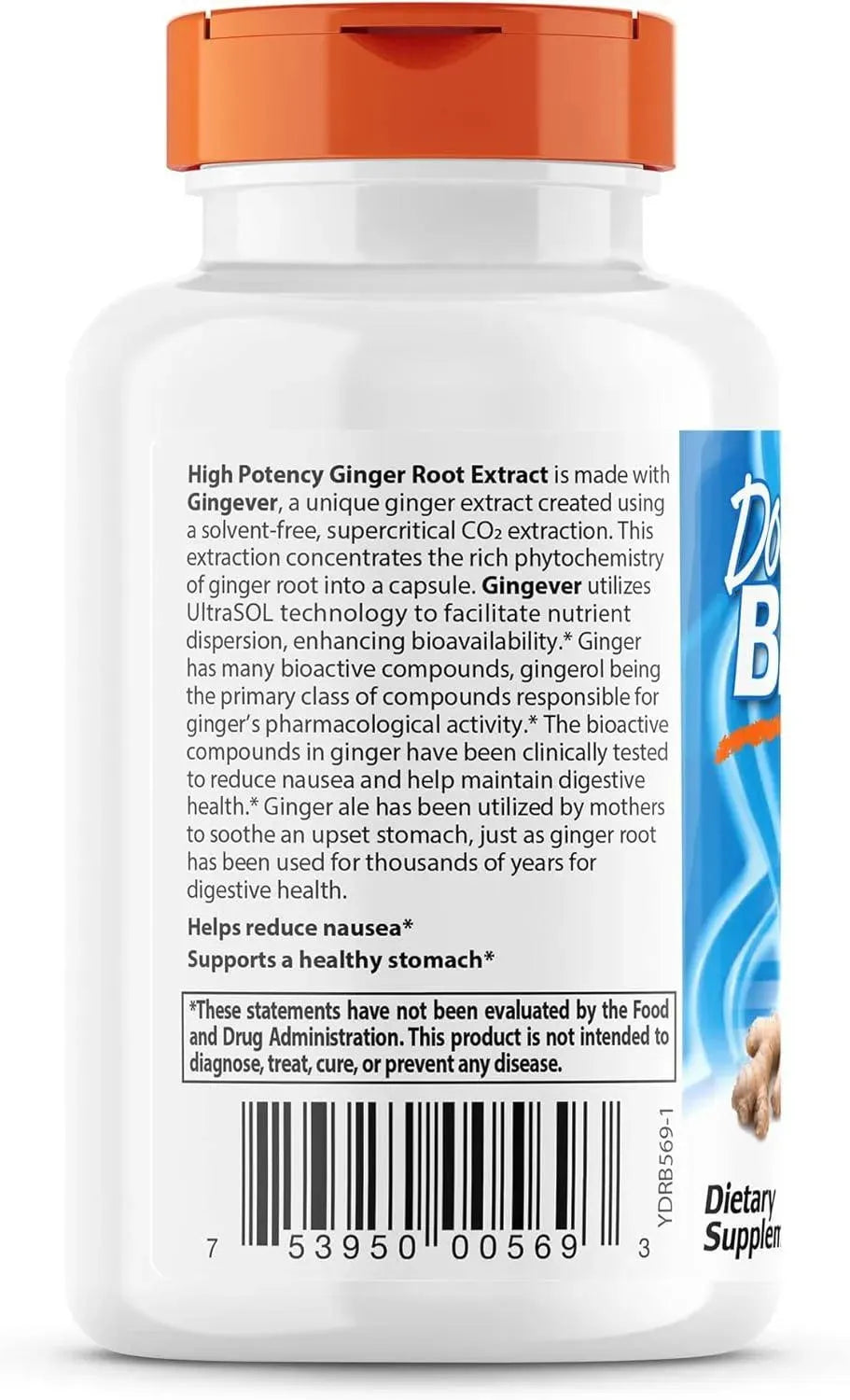 DOCTOR'S BEST - Doctor's Best High Potency Ginger 250Mg. 60 Capsulas - The Red Vitamin MX - Suplementos Alimenticios - {{ shop.shopifyCountryName }}